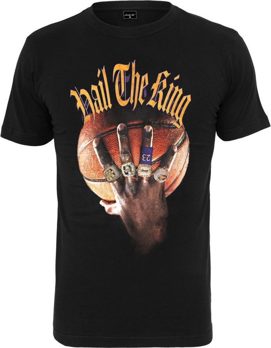 Mister Tee Hail the King Heren T-shirt M Zwart
