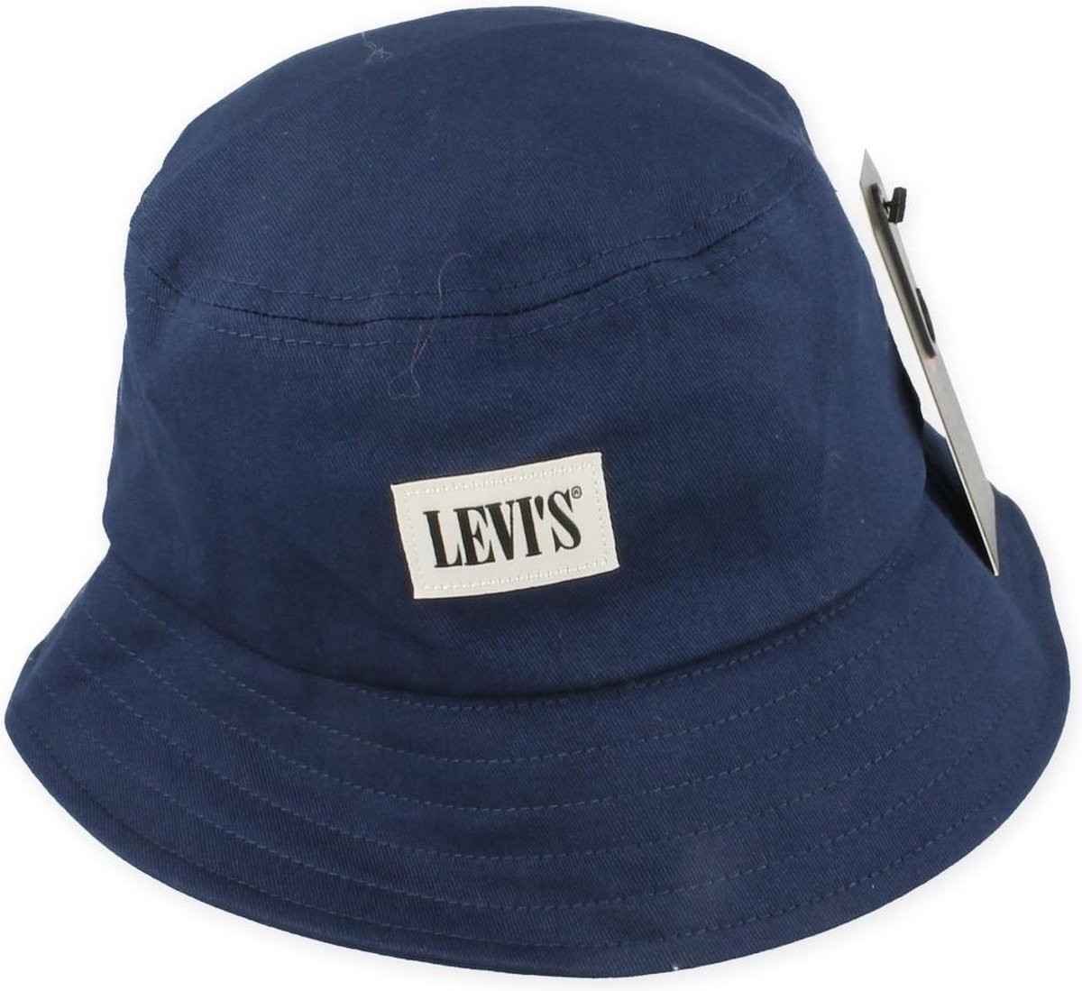 LEVI'S serif bucket hat Blauw M