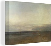 Canvas Schilderij The Evening Star - Schilderij van Joseph Mallord William Turner - 40x30 cm - Wanddecoratie