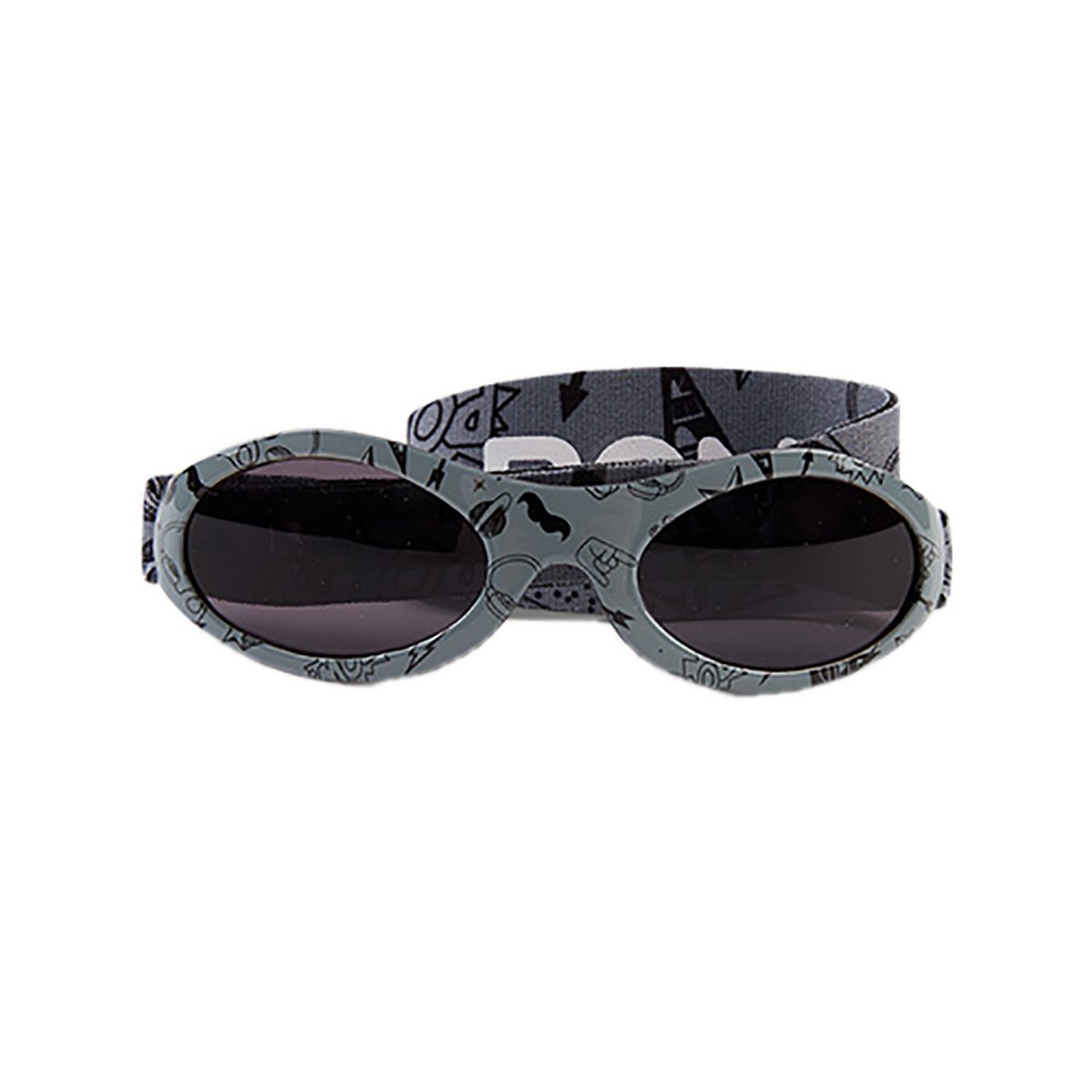 Banz - UV-beschermende zonnebril voor kinderen - Bubzee - Grafitti - maat Onesize (2-5yrs)