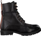 Omoda Dublino-040 Veterboots - Laarzen Met Veters - Meisjes - Zwart - Maat 39