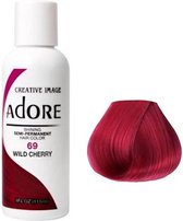 Adore Shining Semi Permanent Hair Color Wild Cherry-69 Haarverf
