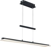 LED Hanglamp - Hangverlichting - Nitron Sena - 18W - Aanpasbare Kleur - Rechthoek - Mat Zwart - Aluminium