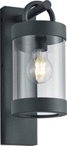 LED Tuinverlichting - Tuinlamp - Nitron Semby - Wand - Lichtsensor - E27 Fitting - Mat Zwart - Aluminium