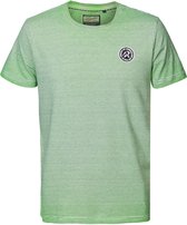 Petrol Industries - Heren Sunburst t-shirt - Groen - Maat L
