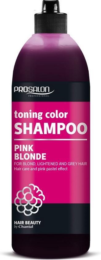 Prosalon tonifiërende kleurshampoo roze blond |