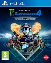 Milestone Monster Energy Supercross – The Official Videogame 4, PlayStation 4, Multiplayer modus, E (Iedereen), Fysieke media