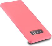 GOOSPERY SOFT FEELING voor Galaxy Note 8 Liquid State TPU Valbestendig Soft Protective Back Cover Case (roze)