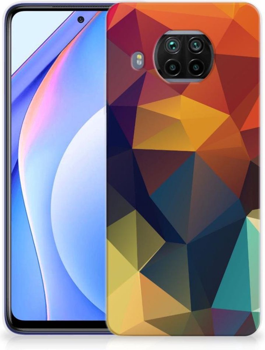 Xiaomi Mi 10T Lite TPU Hoesje Polygon Color