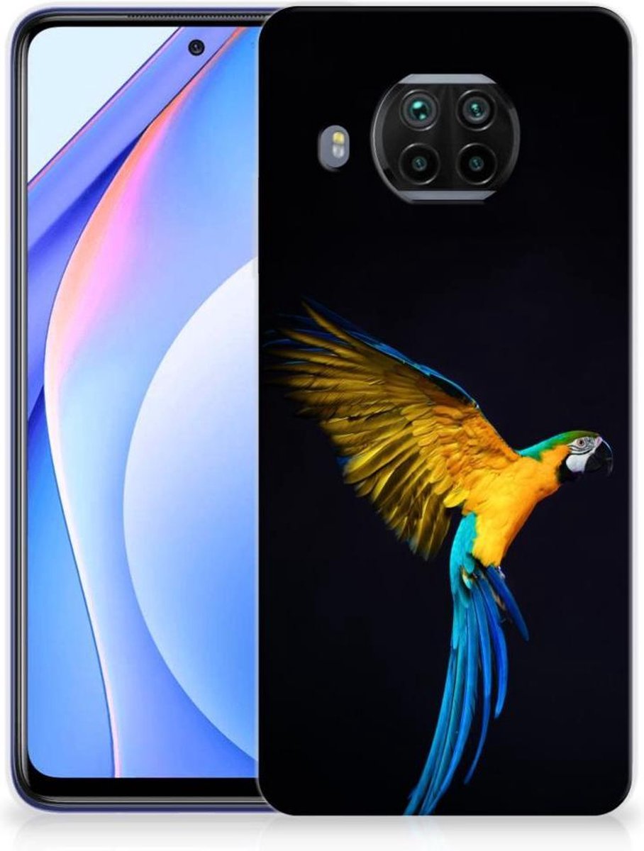Xiaomi Mi 10T Lite TPU Hoesje Papegaai