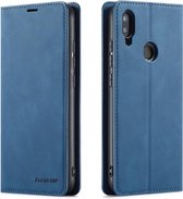 For Geschikt voor Xiaomi Redmi Note 7 Forwenw Dream Series Oil Edge Strong Magnetism Horizontal Flip Leather Case with Holder & Card Slots & Wallet & Photo Frame (Blue)