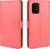 Voor Galaxy S10 Lite / A91 / M80s Retro Crazy Horse Texture horizontale flip lederen tas met houder & kaartsleuven & fotolijst (rood)