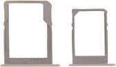 SIM-kaartvak & Micro SD-kaart Lade voor Galaxy A3 / A300 & A5 / A500 & A7 / A700 (goud)