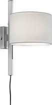 Trio Arcor - Wandlamp - Nikkel;Wit