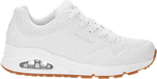 Skechers Uno -Stand On Air Dames Sneakers - White - Maat 38