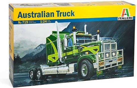 Foto: 1 24 italeri 0719 western star australian truck plastic modelbouwpakket