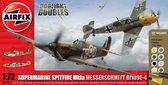 Airfix Spitfire Mkia And Messerschmitt Bf109E-4 Dogfight Doubles Gift Set Modelbouwpakket
