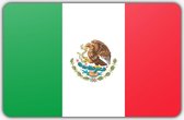 Vlag Mexico - 150 x 225 cm - Polyester
