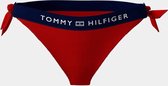 Tommy Hilfiger bikinibroekje cheeky side tie - rood