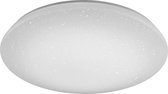 LED Plafondlamp WiZ - Smart LED - Nitron Chirlo - 27W - Aanpasbare Kleur - Dimbaar - Afstandsbediening - Sterlicht - Rond - Mat Wit - Kunststof