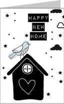 Wenskaart Happy New Home