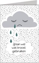 Wenskaart Jij kan wel wat troost gebruiken