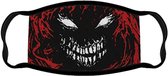 Disturbed - Scary Face Masker - Zwart