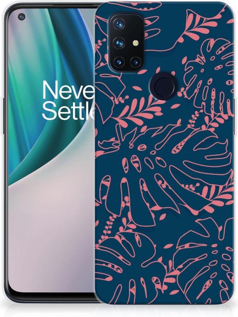 OnePlus Nord N10 5G TPU Case Palm Leaves