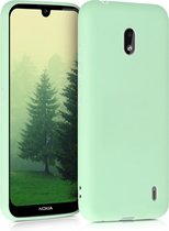 kwmobile telefoonhoesje voor Nokia 2.2 - Hoesje voor smartphone - Back cover in mat mintgroen