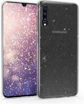 kwmobile hoes voor Samsung Galaxy A70 - backcover voor smartphone - Intense Glitter design - transparant