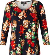 ES&SY Robine Top - Tango Red/Black - maat 38