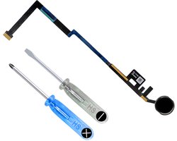 MMOBIEL Home Button voor iPad 6 2018 - iPad 5 2017 (ZWART) - inclusief Reparatie Tools