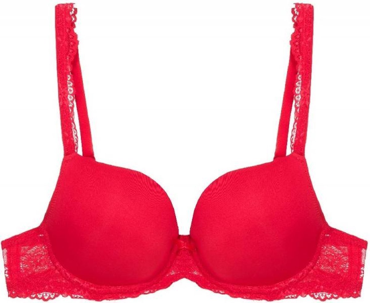 LingaDore DAILY T-Shirt Push up BH Rood