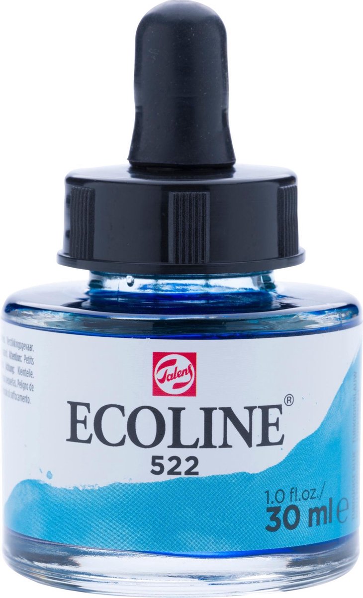 Ecoline 30 ml 522 Turkooisblauw