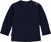 Quapi Mini Meisjes T-shirtje Michelle - Donkerblauw - Maat 62