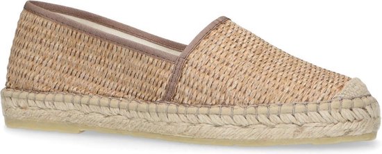 Sacha - Dames - Beige espadrilles van riet - Maat 39 | bol.com