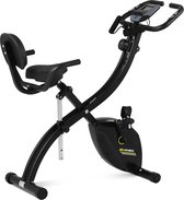 Gymrex Hometrainer - Fiets - Hometrainer opvouwbaar - Zwart