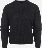 Steppin' Out VrouwenTrui Paddy Sweater Blauw Katoen Maat: S