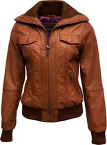 Bomber dames jas tobacco-moderna - L