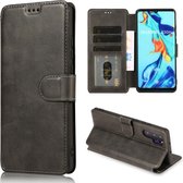 Voor Huawei P30 Pro Kalf Textuur Magnetische Gesp Horizontale Flip Leren Case met Houder & Kaartsleuven & Portemonnee & Fotolijst (Zwart)