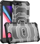 wlons Explorer Series PC + TPU beschermhoes voor iPhone 8 Plus / 7 Plus (zwart)