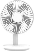 LVP-807 Studentenslaapzaal Home Desktop Mini Ventilator Nachtlampje (Wit)
