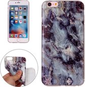 Voor iPhone 6 Plus & 6s Plus bruin marmering patroon zachte TPU beschermhoes achterkant