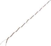 TRU COMPONENTS 1568979 Wire-wrap-draad Wire Wrap 2 x 0.20 mm² Wit, Blauw 100 m
