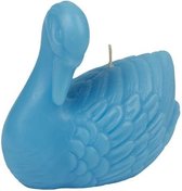 Fisura Kaars Swan 9 X 13,5 Cm Wax Blauw