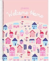 Boek over Ringen Glow Lab Roze A4