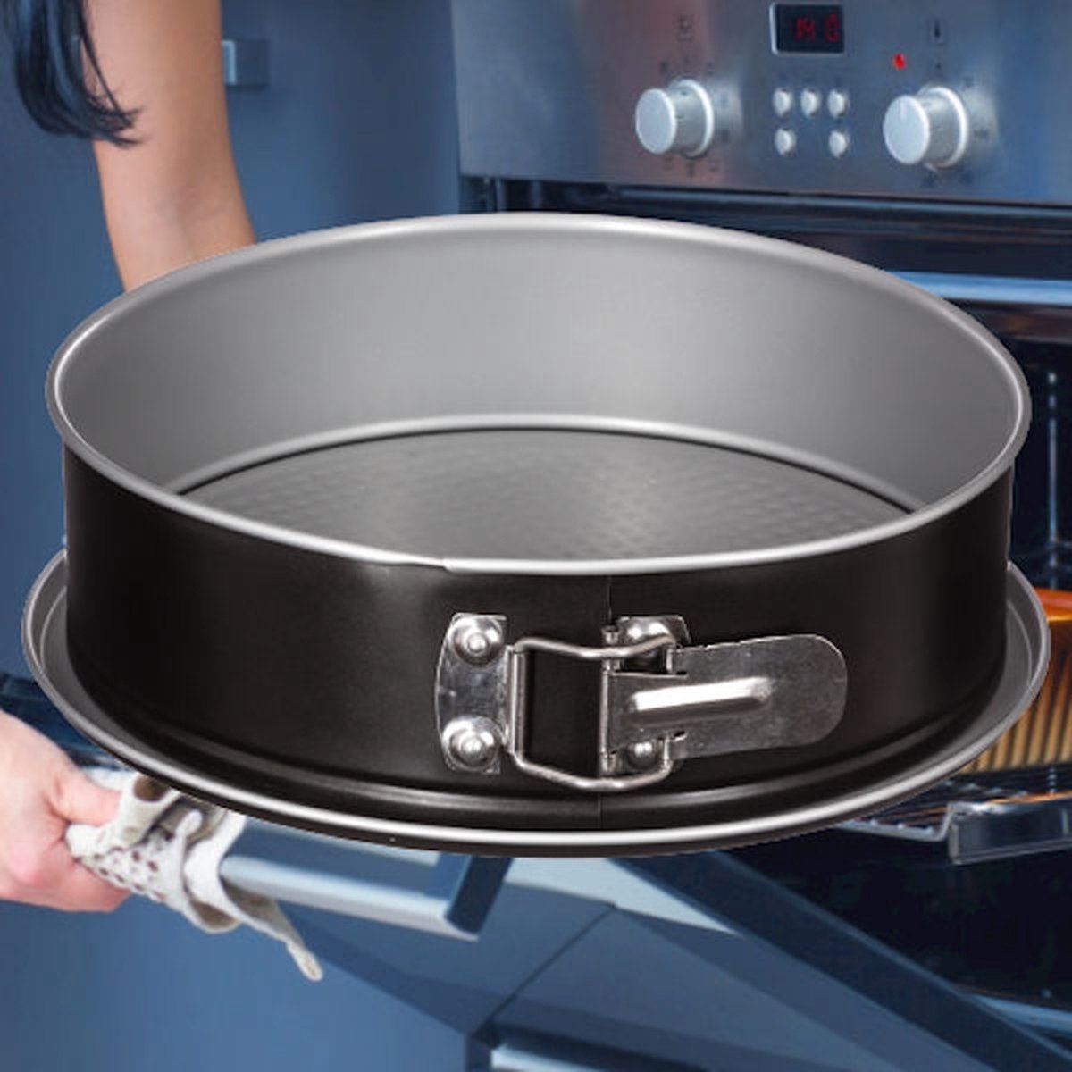 Springvorm Bakvorm - Ø24 Cm ROND - Metaal - Ronde Bakvorm - Cakevorm - Taartvorm – foto 6