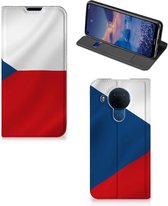 Stand Case Nokia 5.4 Smart Cover Tsjechische Vlag