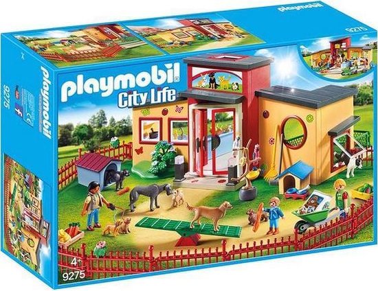 Afbeelding van het spel Playset City Life Pets Hotel Playmobil 9275