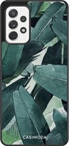 Samsung A52 hoesje - Jungle | Samsung Galaxy A52 5G case | Hardcase backcover zwart